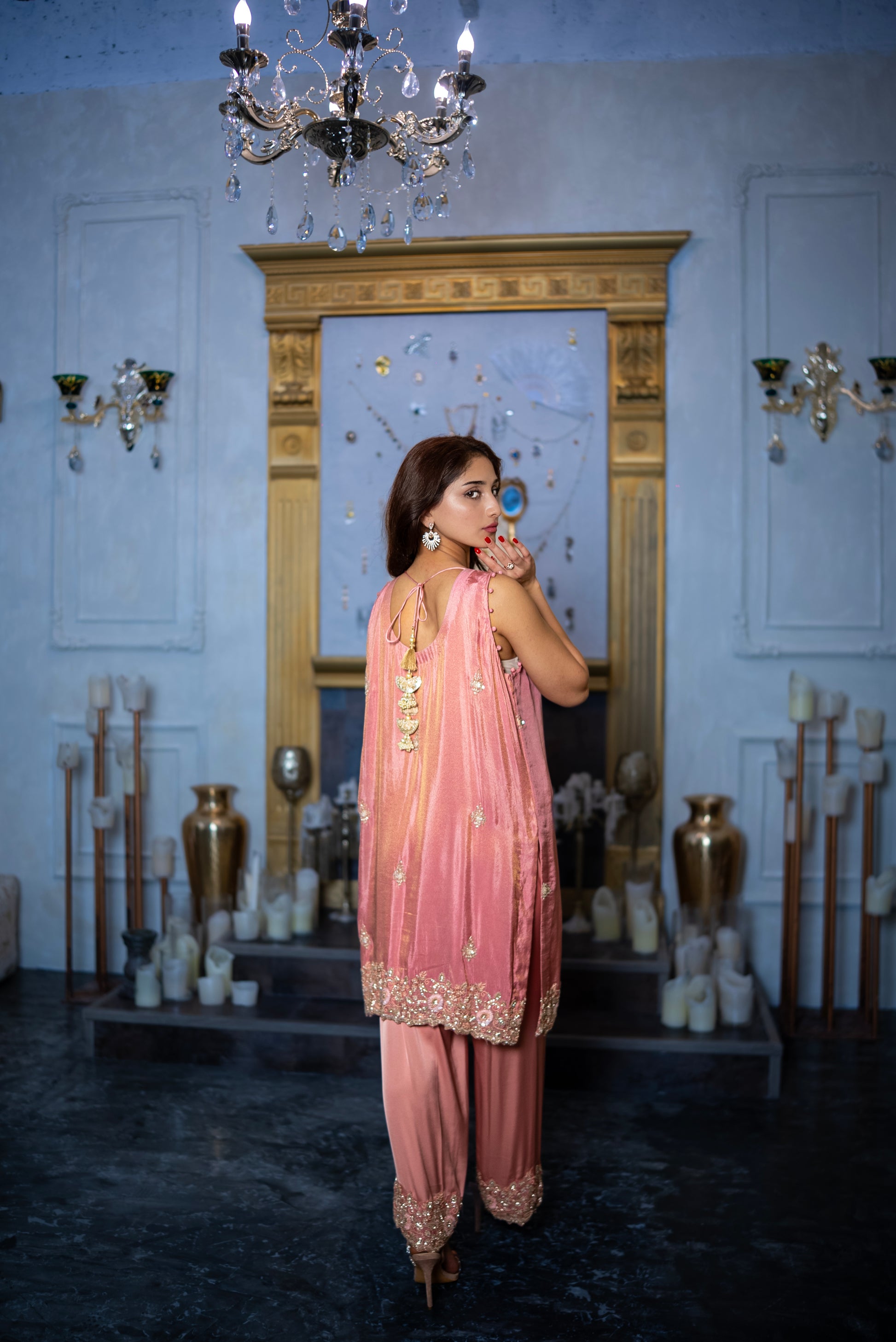 buy crystal embellished outfit UAE